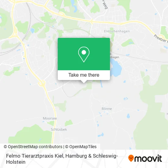 Карта Felmo Tierarztpraxis Kiel