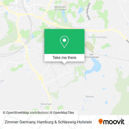 Карта Zimmer Germany