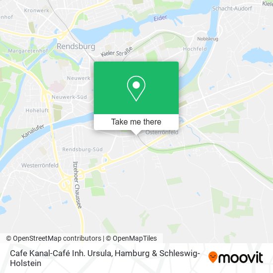 Cafe Kanal-Café Inh. Ursula map
