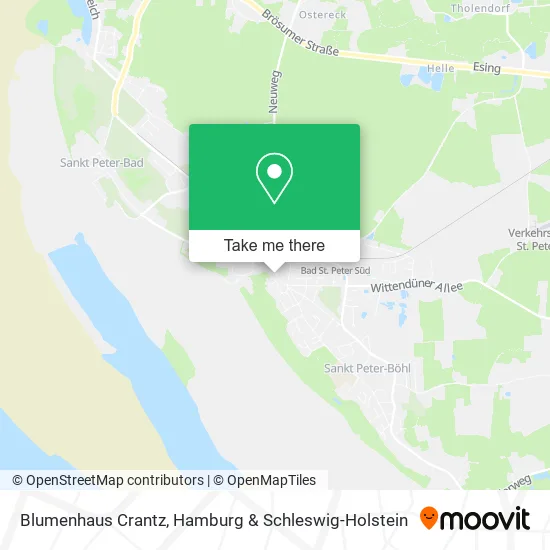Карта Blumenhaus Crantz