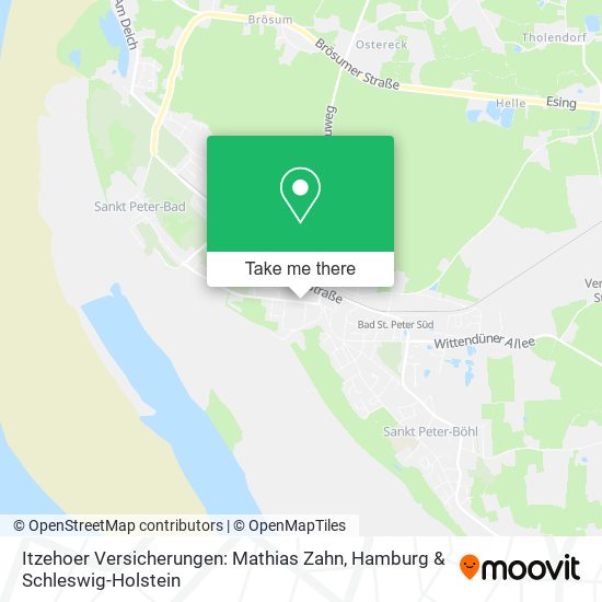 Itzehoer Versicherungen: Mathias Zahn map
