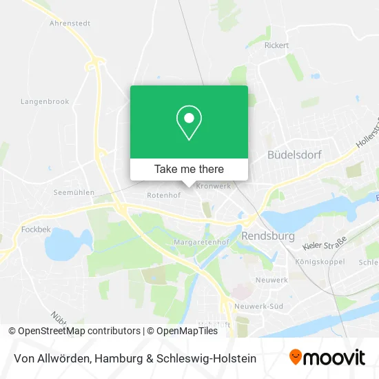 Карта Von Allwörden