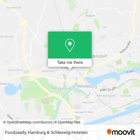 Foodzaady map