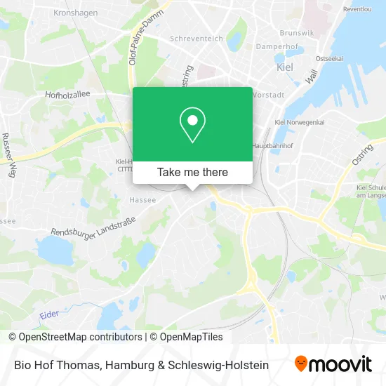 Карта Bio Hof Thomas