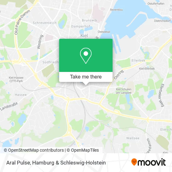 Карта Aral Pulse