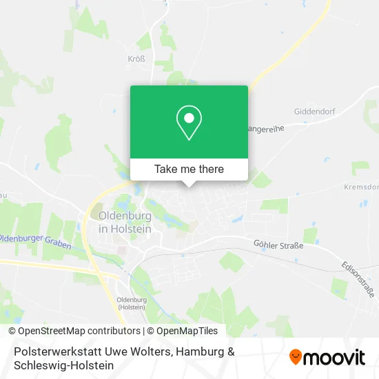 Карта Polsterwerkstatt Uwe Wolters