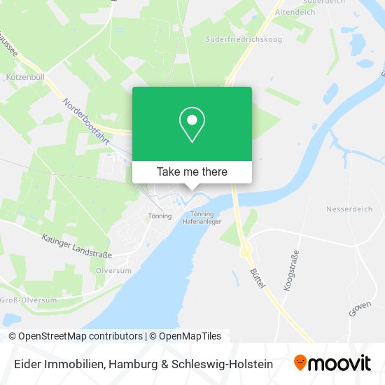 Eider Immobilien map