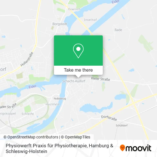 Карта Physiowerft Praxis für Physiotherapie