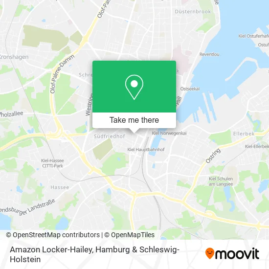 Карта Amazon Locker-Hailey