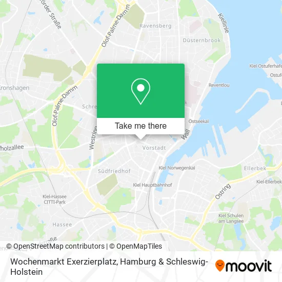 Карта Wochenmarkt Exerzierplatz