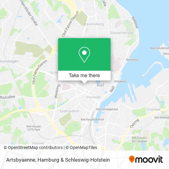 Карта Artsbyaenne