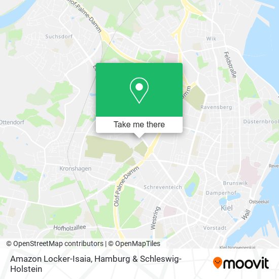 Amazon Locker-Isaia map