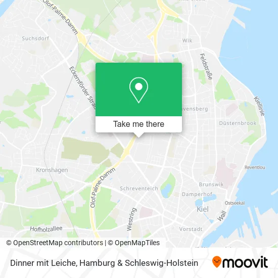 Карта Dinner mit Leiche