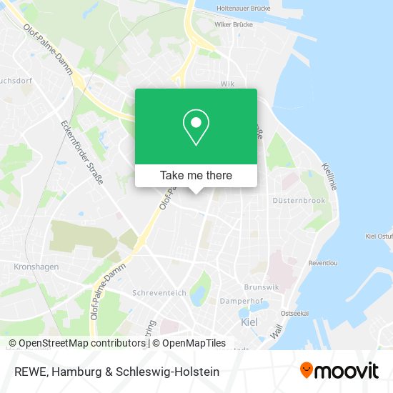 REWE map