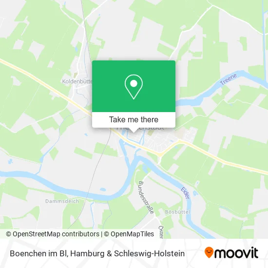 Карта Boenchen im Bl