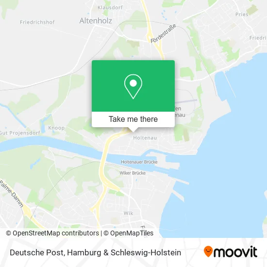 Карта Deutsche Post