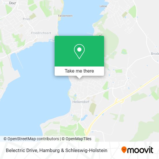 Belectric Drive map