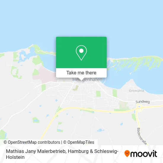 Карта Mathias Jany Malerbetrieb