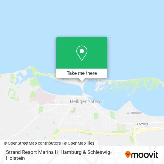 Карта Strand Resort Marina H