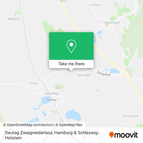 Deutag Zweigniederlass map