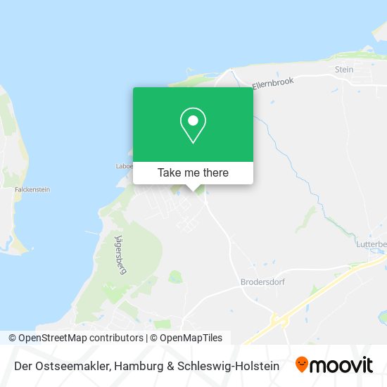 Der Ostseemakler map