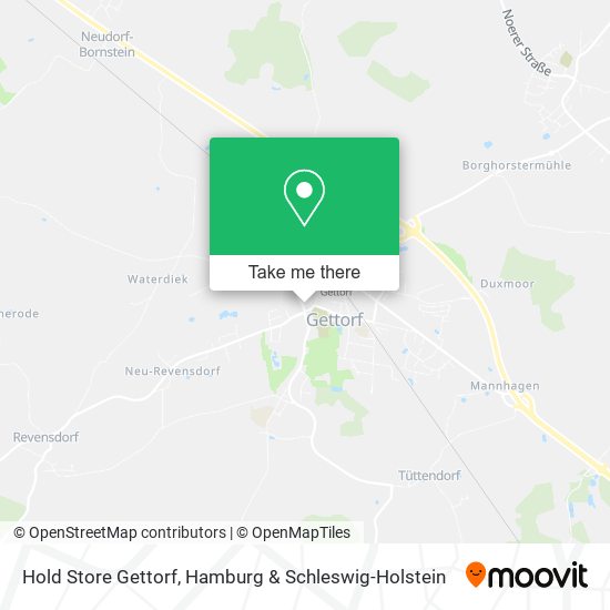 Hold Store Gettorf map