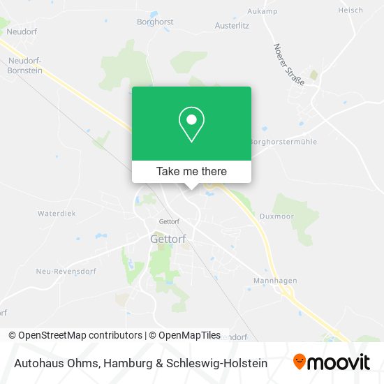 Autohaus Ohms map