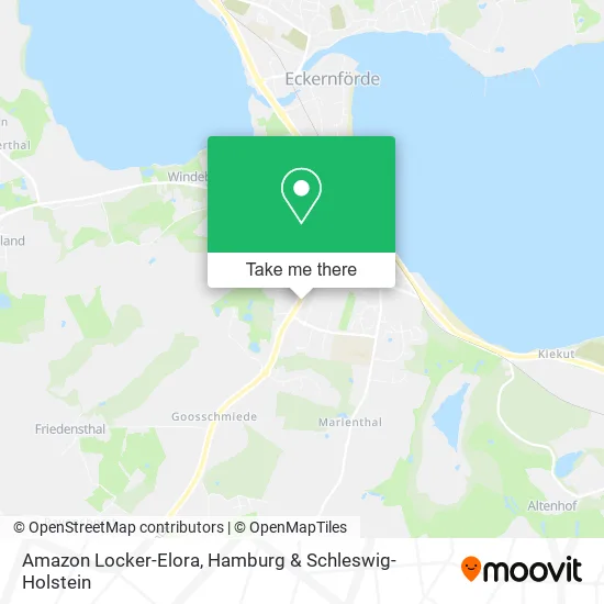 Карта Amazon Locker-Elora