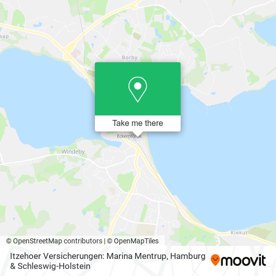 Itzehoer Versicherungen: Marina Mentrup map