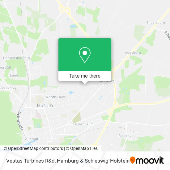 Карта Vestas Turbines R&d