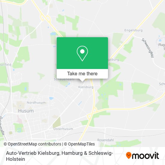 Auto-Vertrieb Kielsburg map