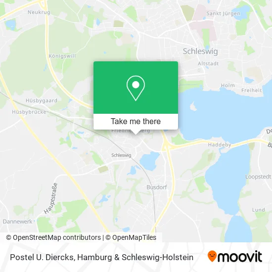 Карта Postel U. Diercks