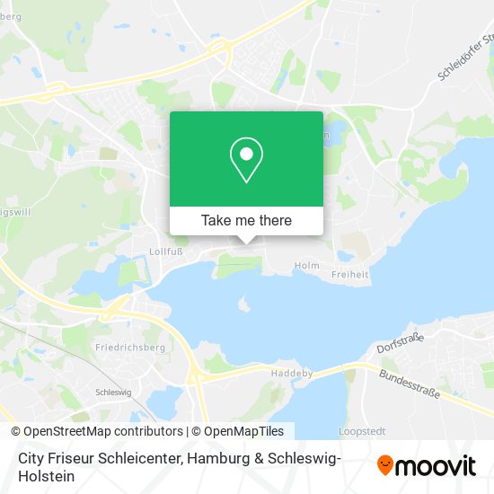 City Friseur Schleicenter map