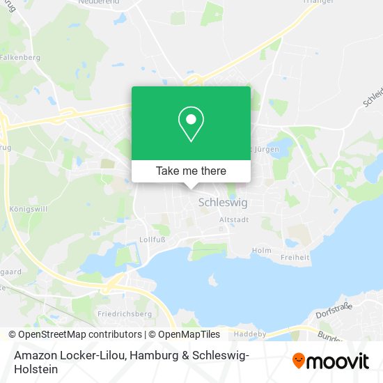 Amazon Locker-Lilou map