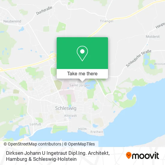 Карта Dirksen Johann U Ingetraut Dipl.Ing. Architekt