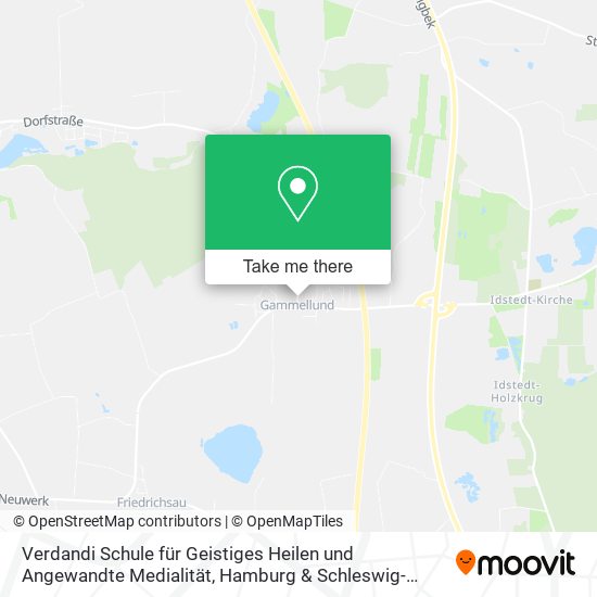 Карта Verdandi Schule für Geistiges Heilen und Angewandte Medialität