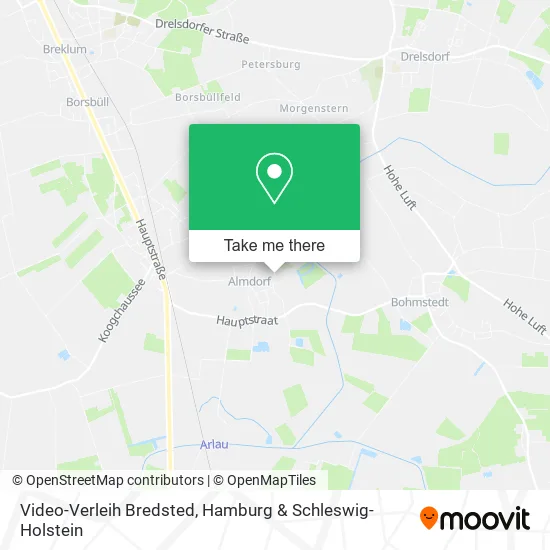 Карта Video-Verleih Bredsted