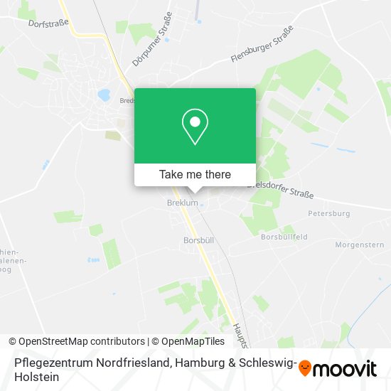 Pflegezentrum Nordfriesland map