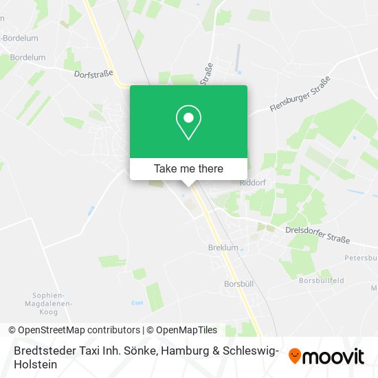 Карта Bredtsteder Taxi Inh. Sönke