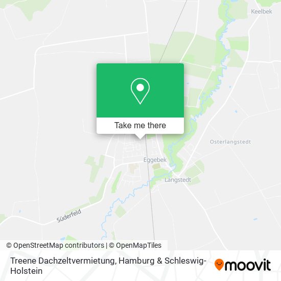 Treene Dachzeltvermietung map