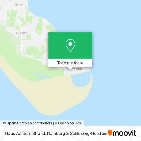 Карта Haus Achtern Strand