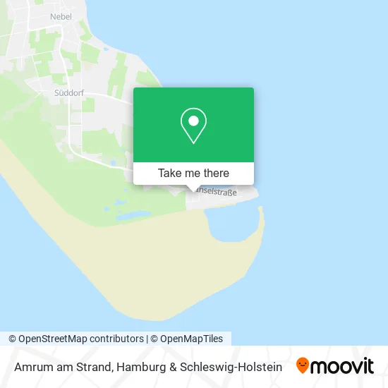 Карта Amrum am Strand