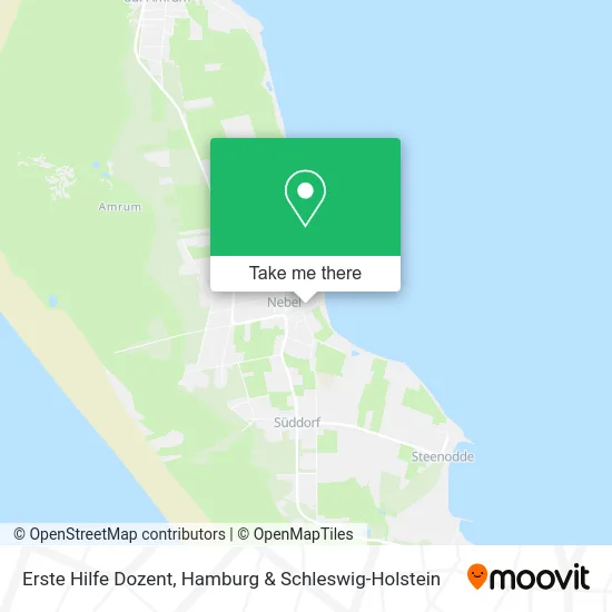 Карта Erste Hilfe Dozent