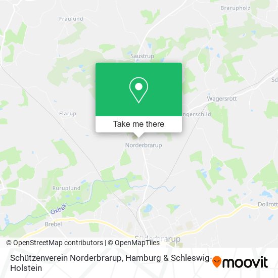 Schützenverein Norderbrarup map