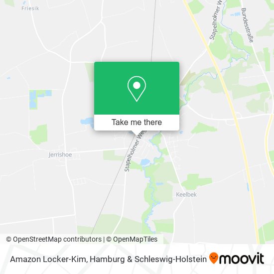 Amazon Locker-Kim map