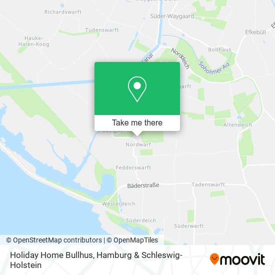 Holiday Home Bullhus map