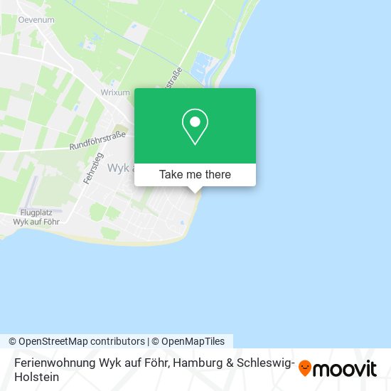 Ferienwohnung Wyk auf Föhr map