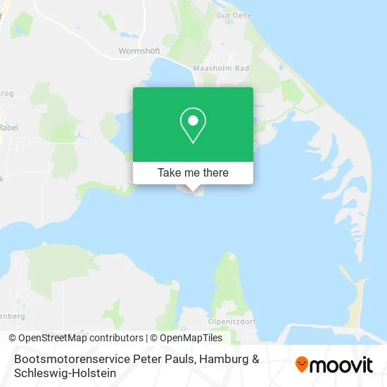 Карта Bootsmotorenservice Peter Pauls