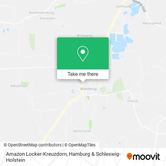Карта Amazon Locker-Kreuzdorn