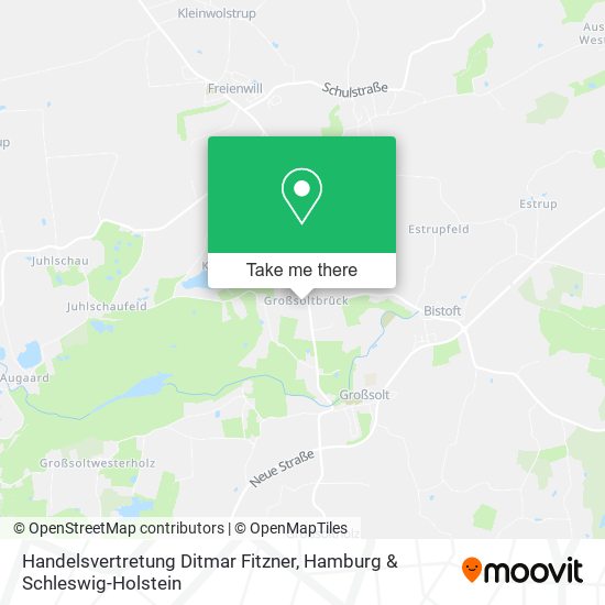 Handelsvertretung Ditmar Fitzner map